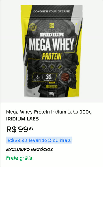 Whey protein concentrado